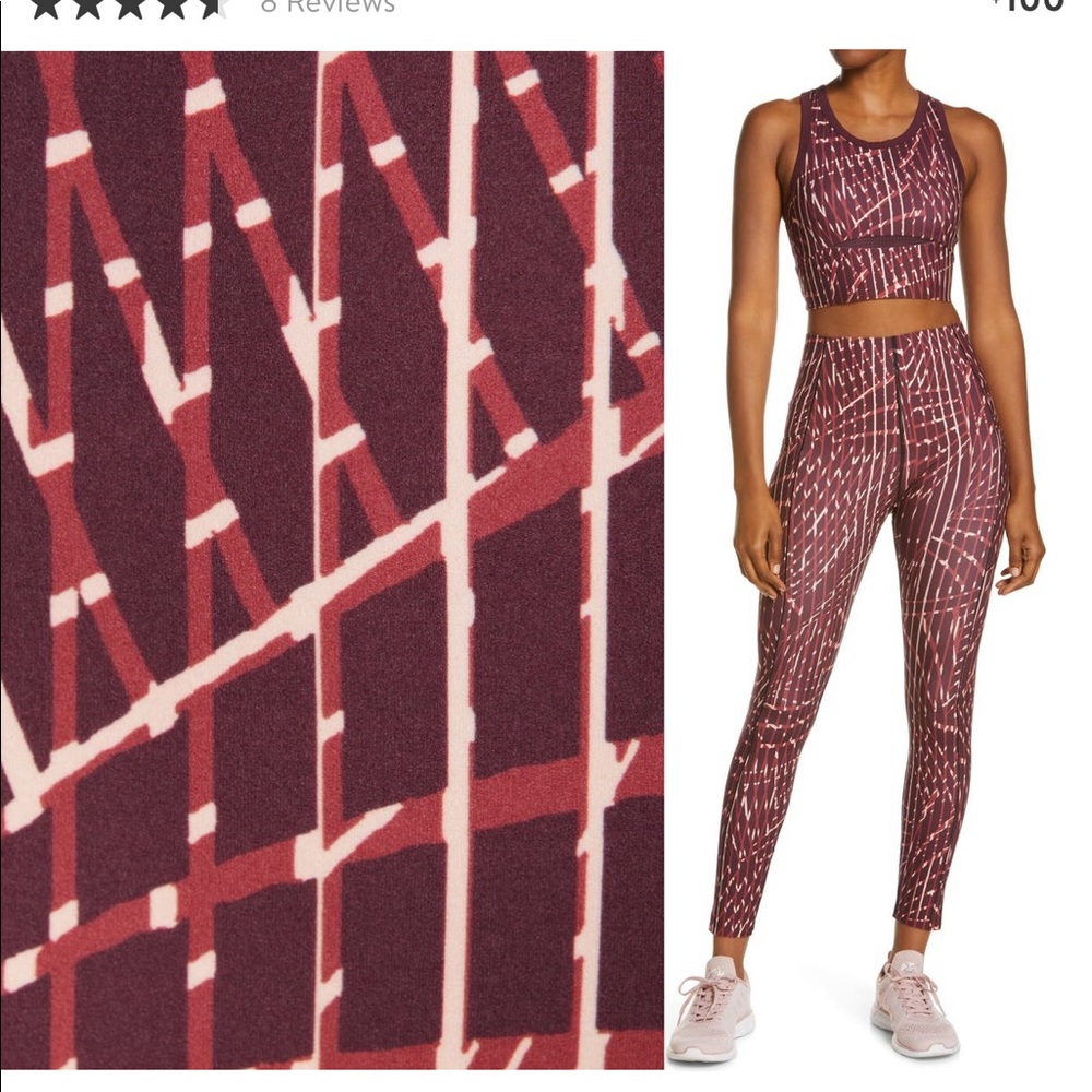 NWT Sweaty Betty 2-pc Set Power Super High Rise 7/8 Pocket Leggings Crop… - Picture 8 of 16